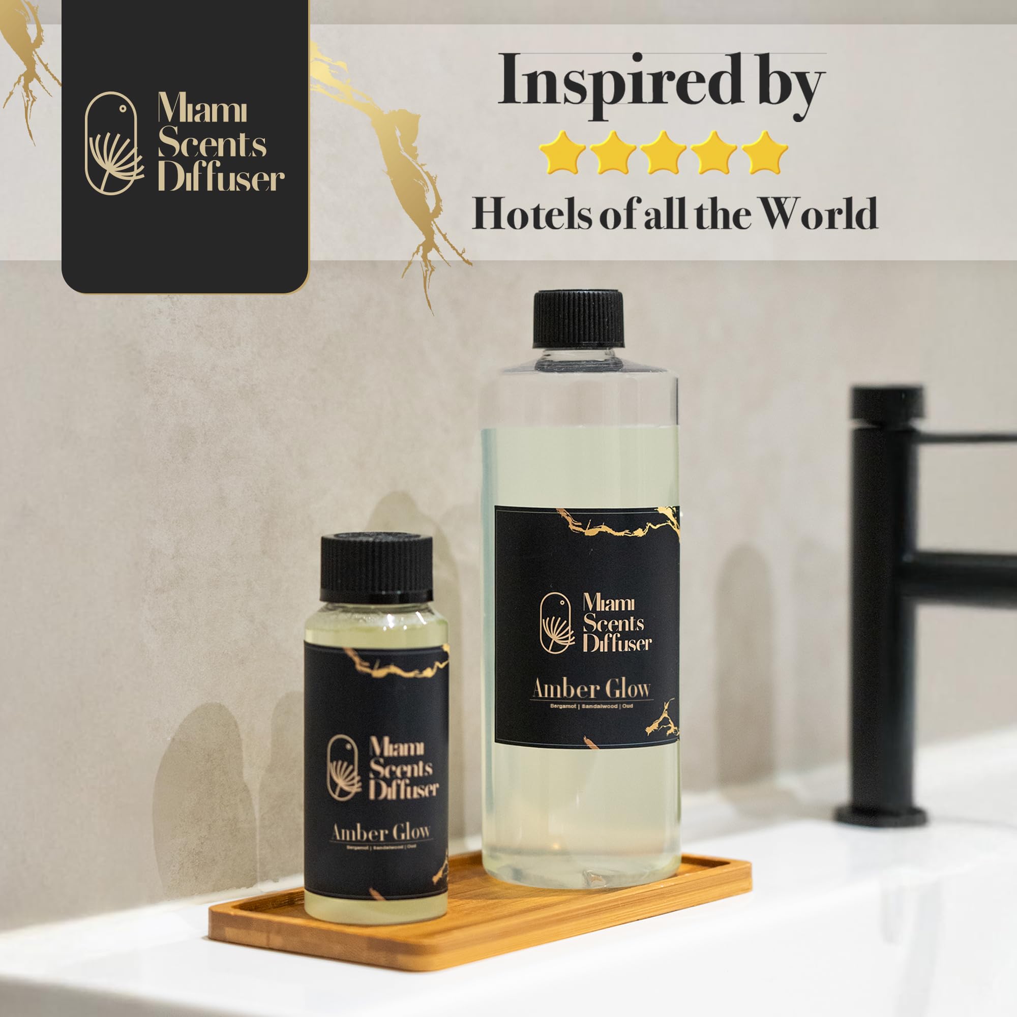 Room ambience enhanced by Amber Sunset Glow scent in office.