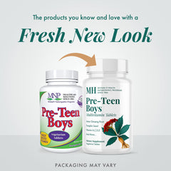 Label of Michael's Health preteen multivitamin showing kosher vegetarian formula.