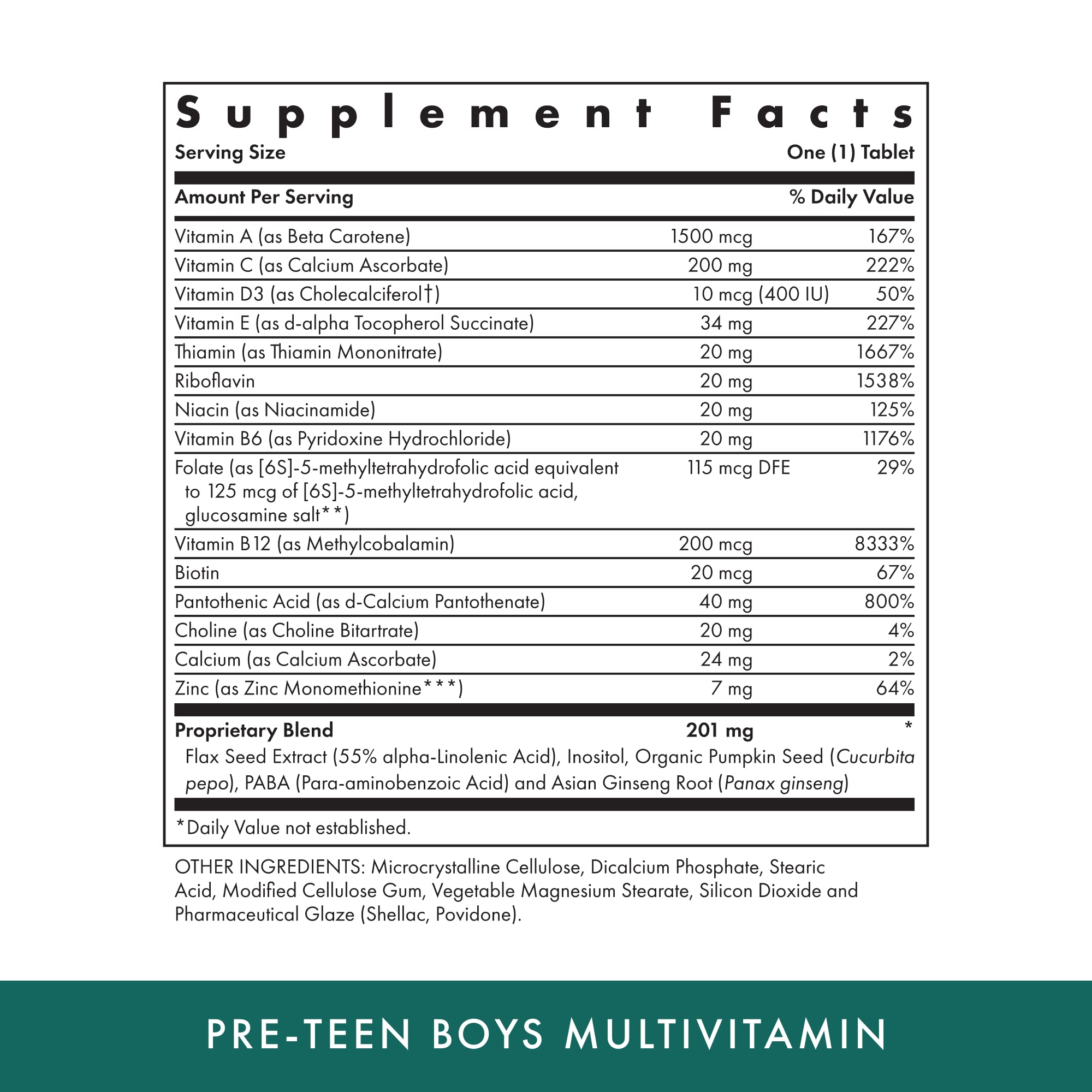Close-up of Michael's Health tablets for daily use.
