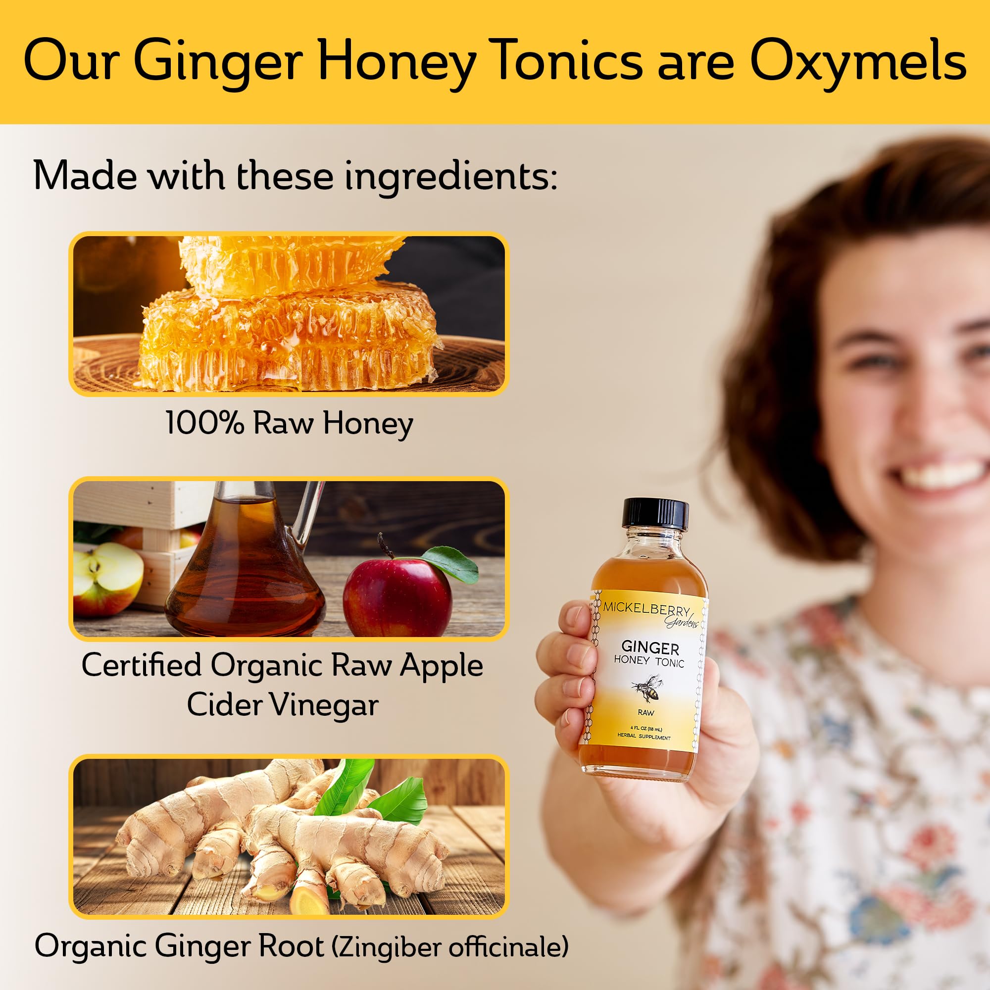 4 oz bottle on kitchen counter supporting daily immune health.