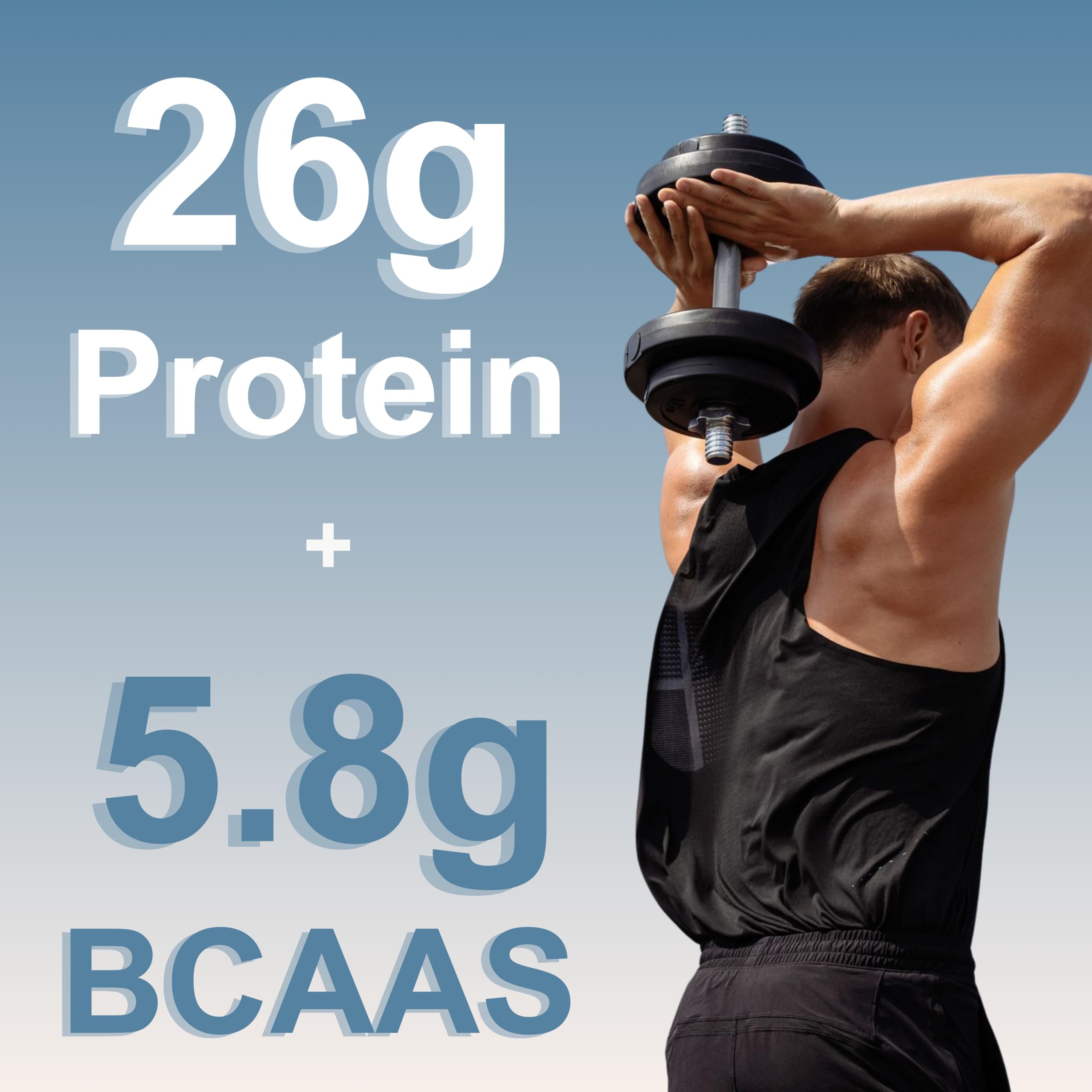 micro ingredients 26g protein per serving; post-workout shake option.