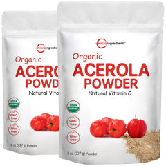 Micro Ingredients Acerola Cherry Powder bottle for daily natural vitamin C