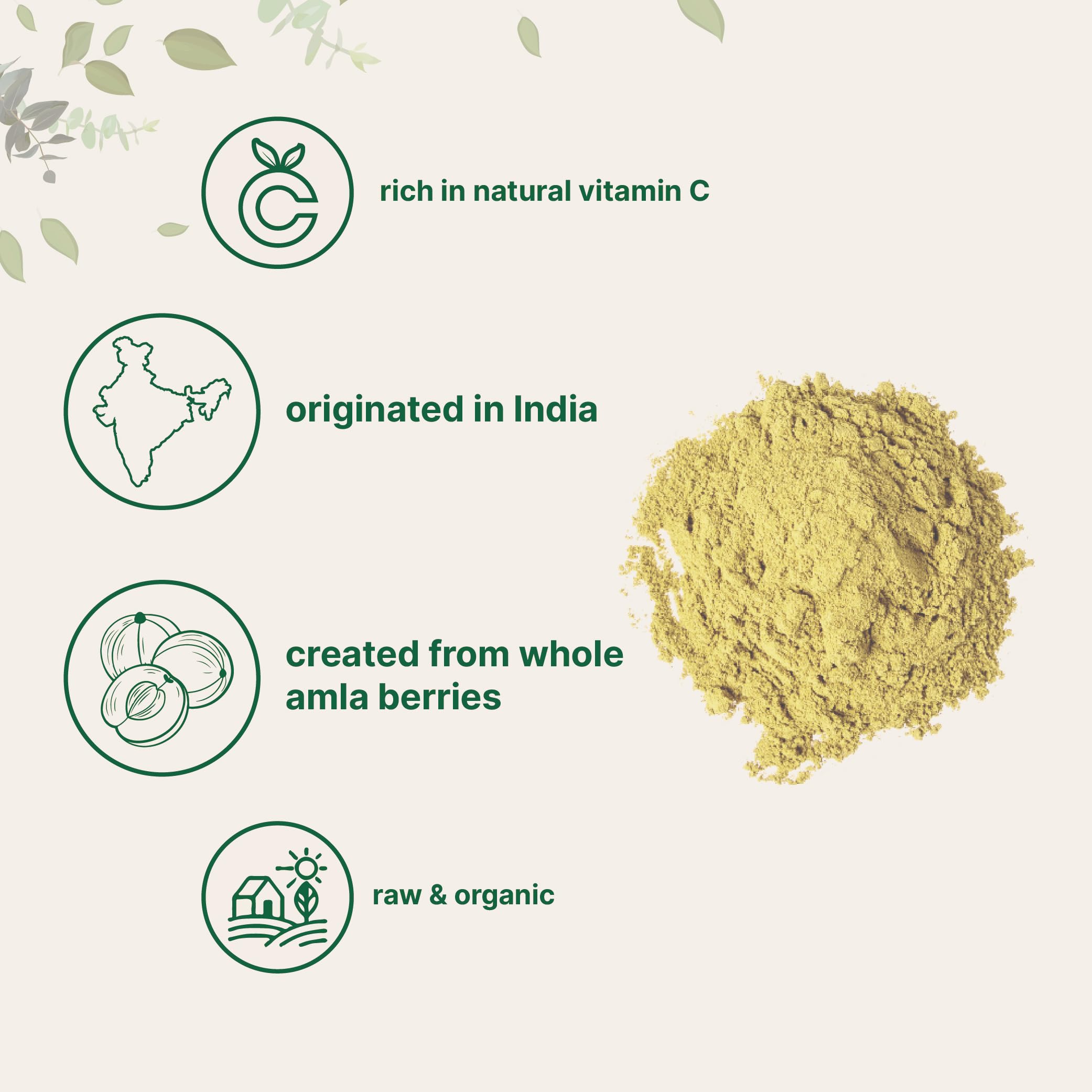 Micro Ingredients amla powder being poured into a glass for a refreshing beverage.