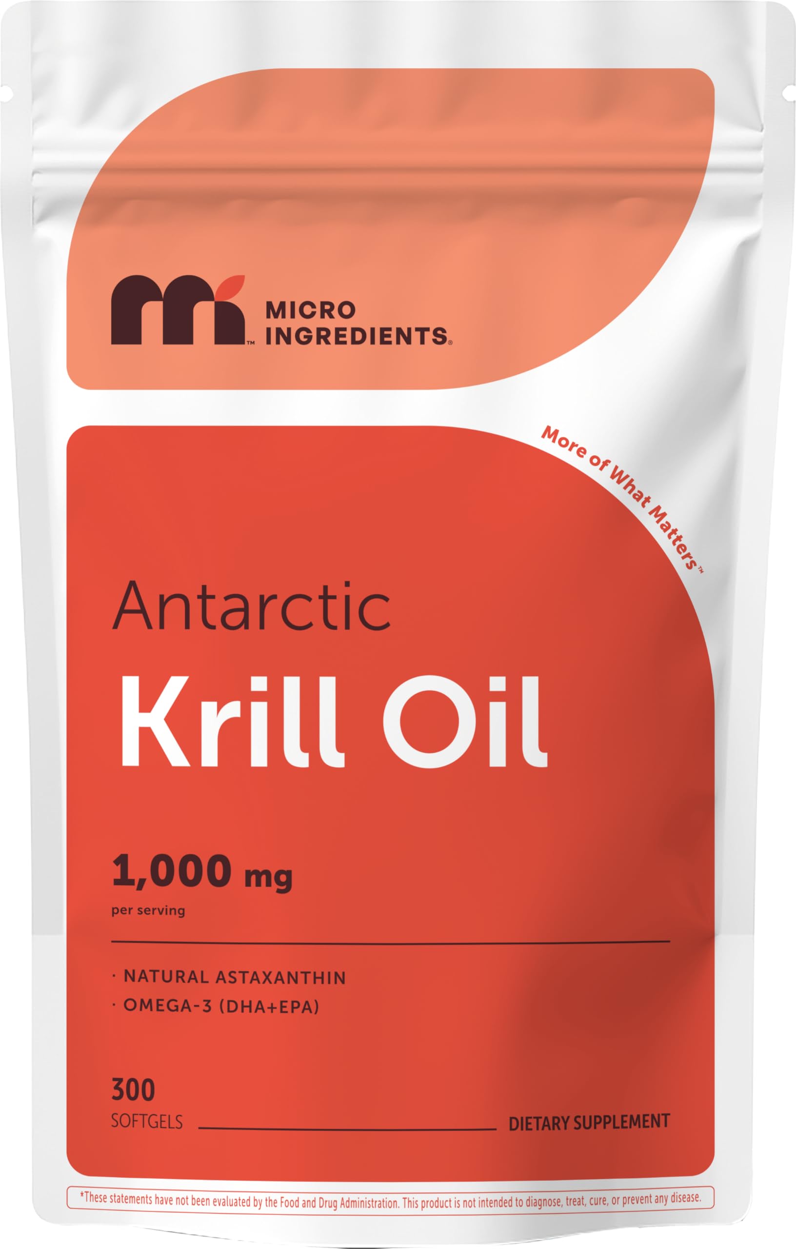 Micro Ingredients Antarctic Krill Oil bottle for daily omega-3 routine.