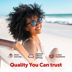 Astaxanthin label showing Non-GMO and Gluten-Free claims for a clean daily routine.
