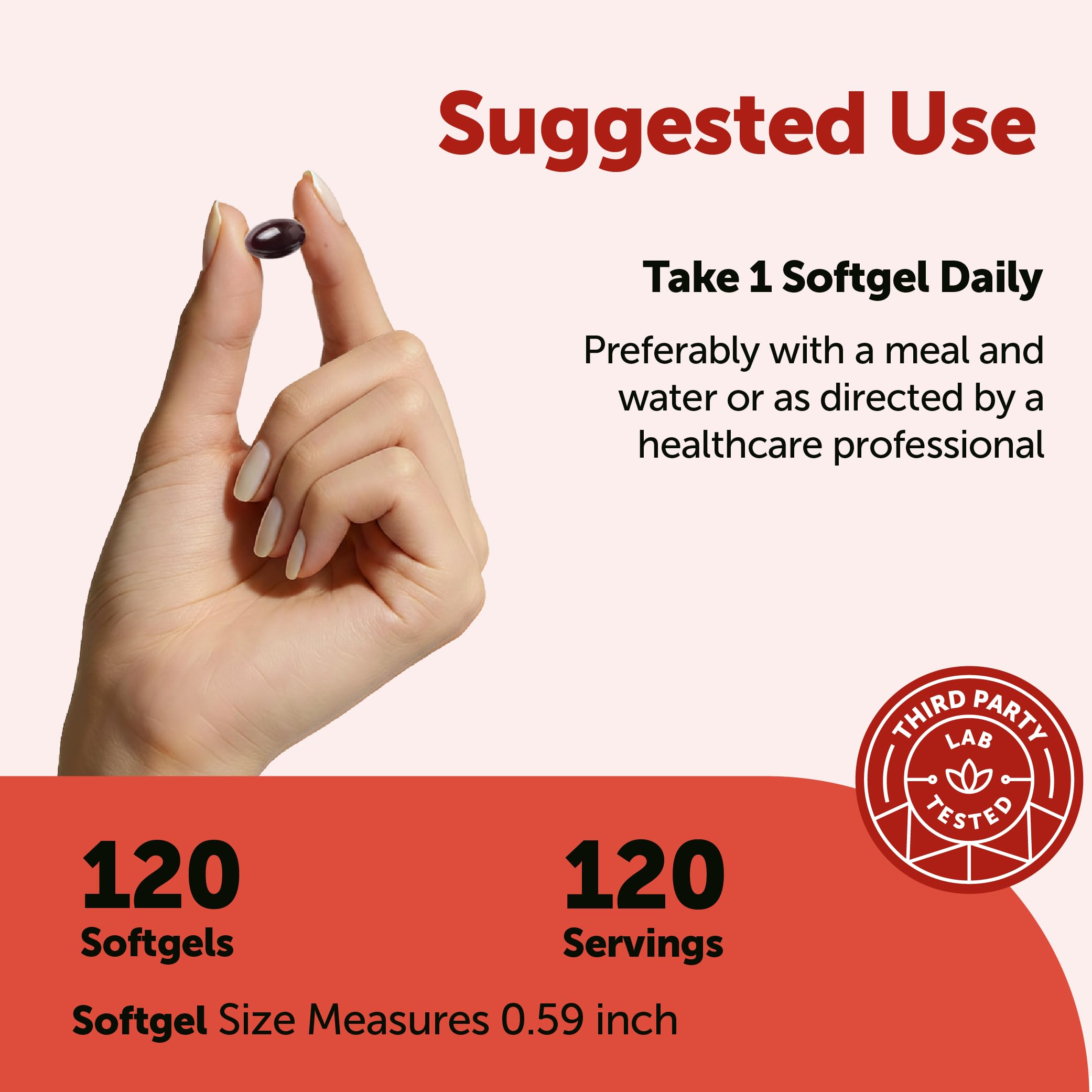Micro Ingredients Astaxanthin pouch packaging highlights four-month supply