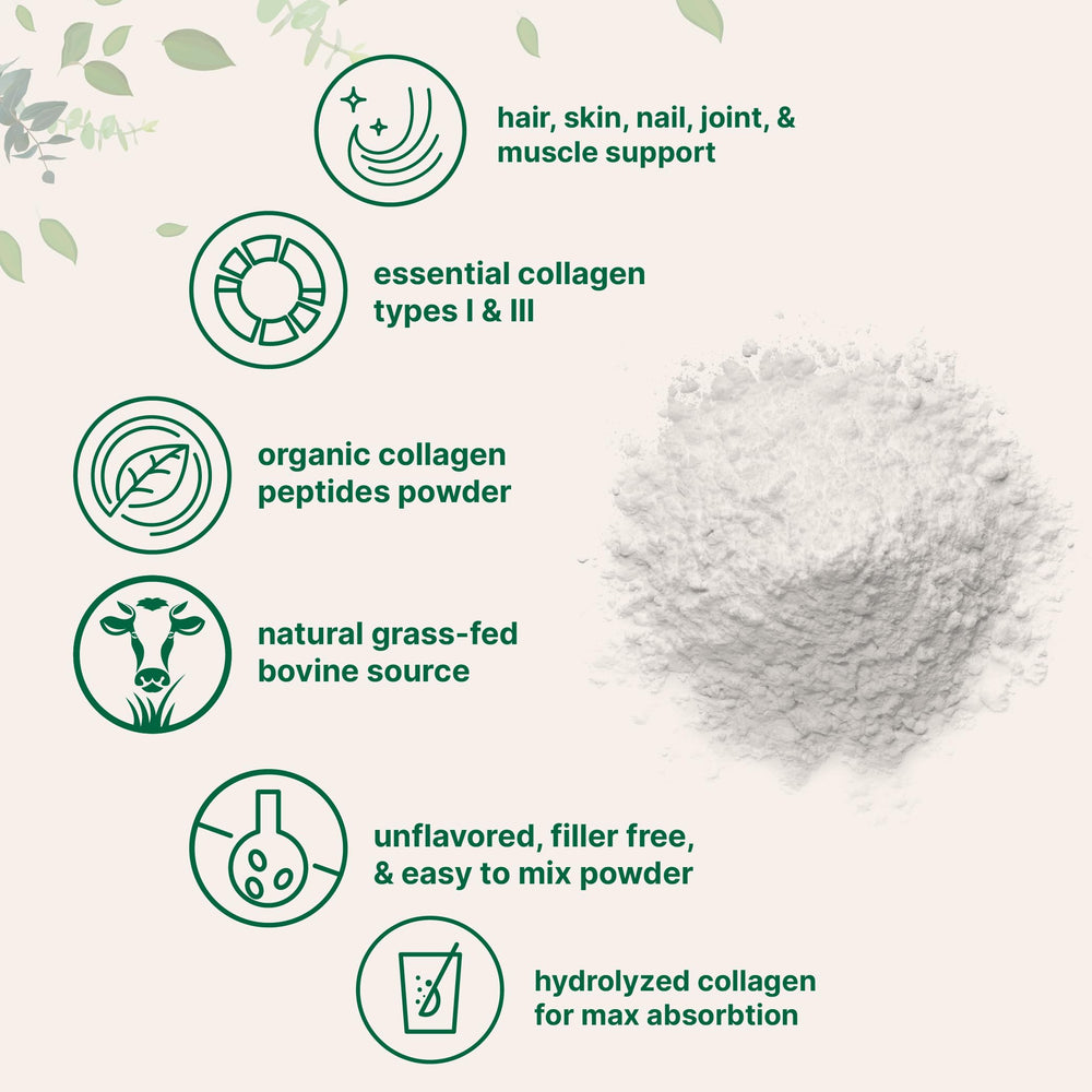 Micro Ingredients collagen peptides powder dissolving in tea for a warm, palatable drink.