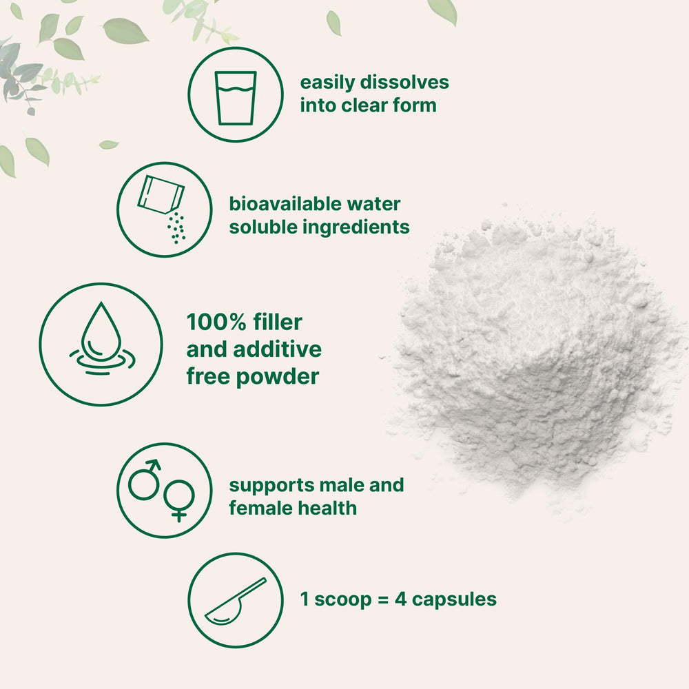 Micro Ingredients D Mannose Powder jar closeup highlights pure formula.