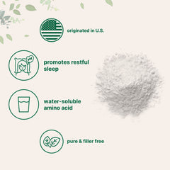 Micro Ingredients glycine powder water-soluble formula blends easily into drinks.