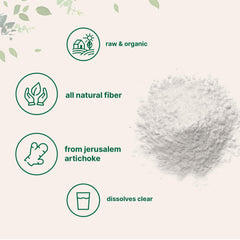 Micro Ingredients Inulin FOS dissolves clear in liquids for quick drinks
