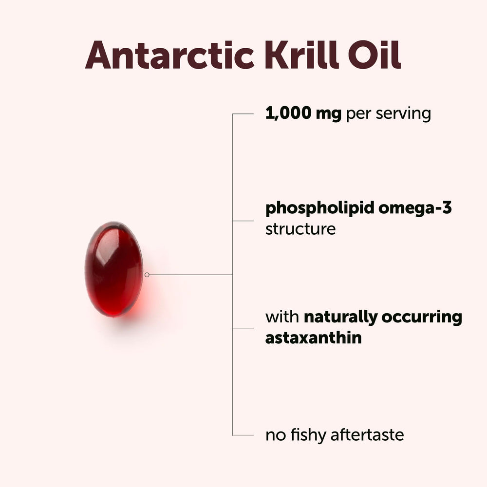 Micro Ingredients krill oil label details: 1000 mg per serving and 300 soft-gels.