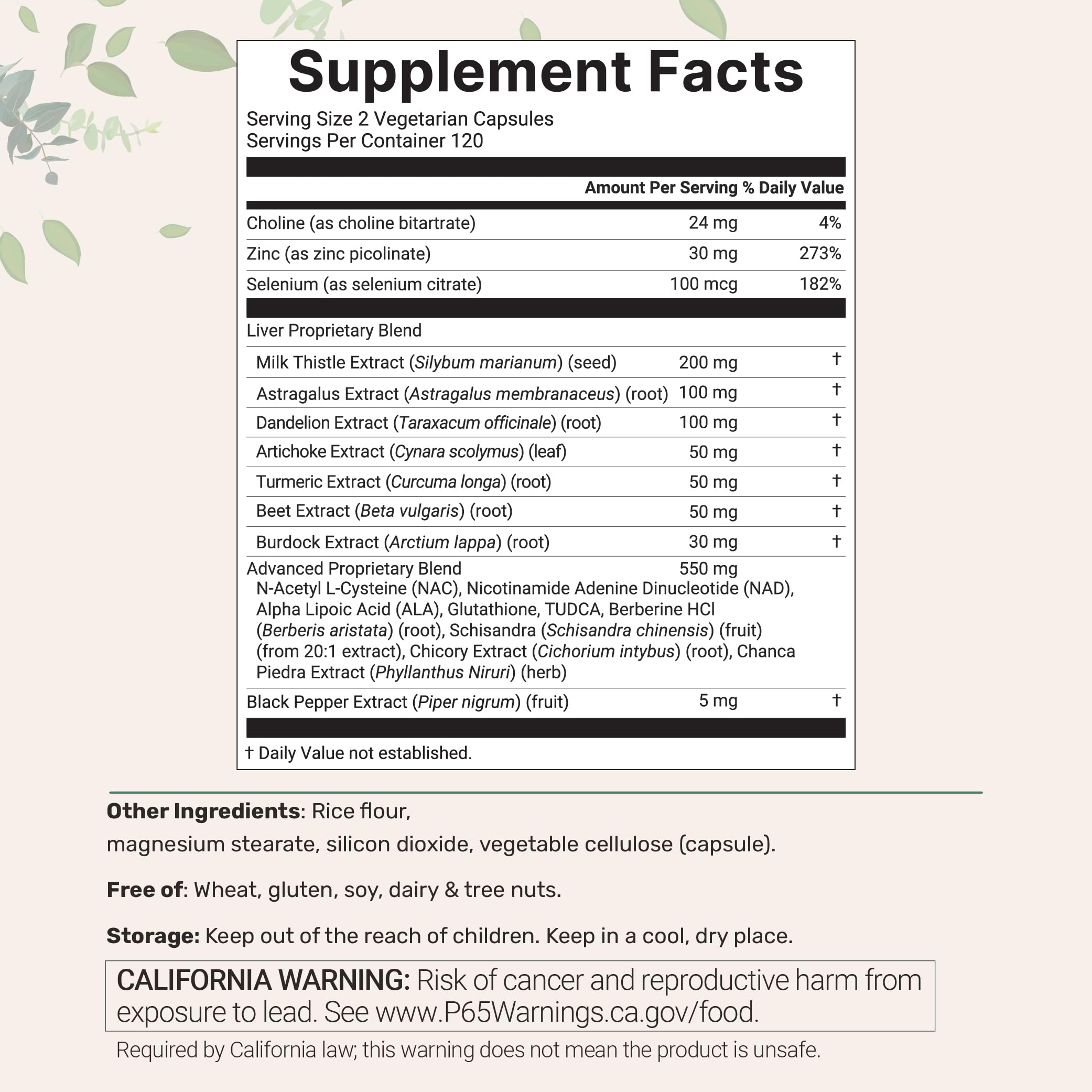 Close-up of Liver Advanced+ veggie capsules for convenient daily use