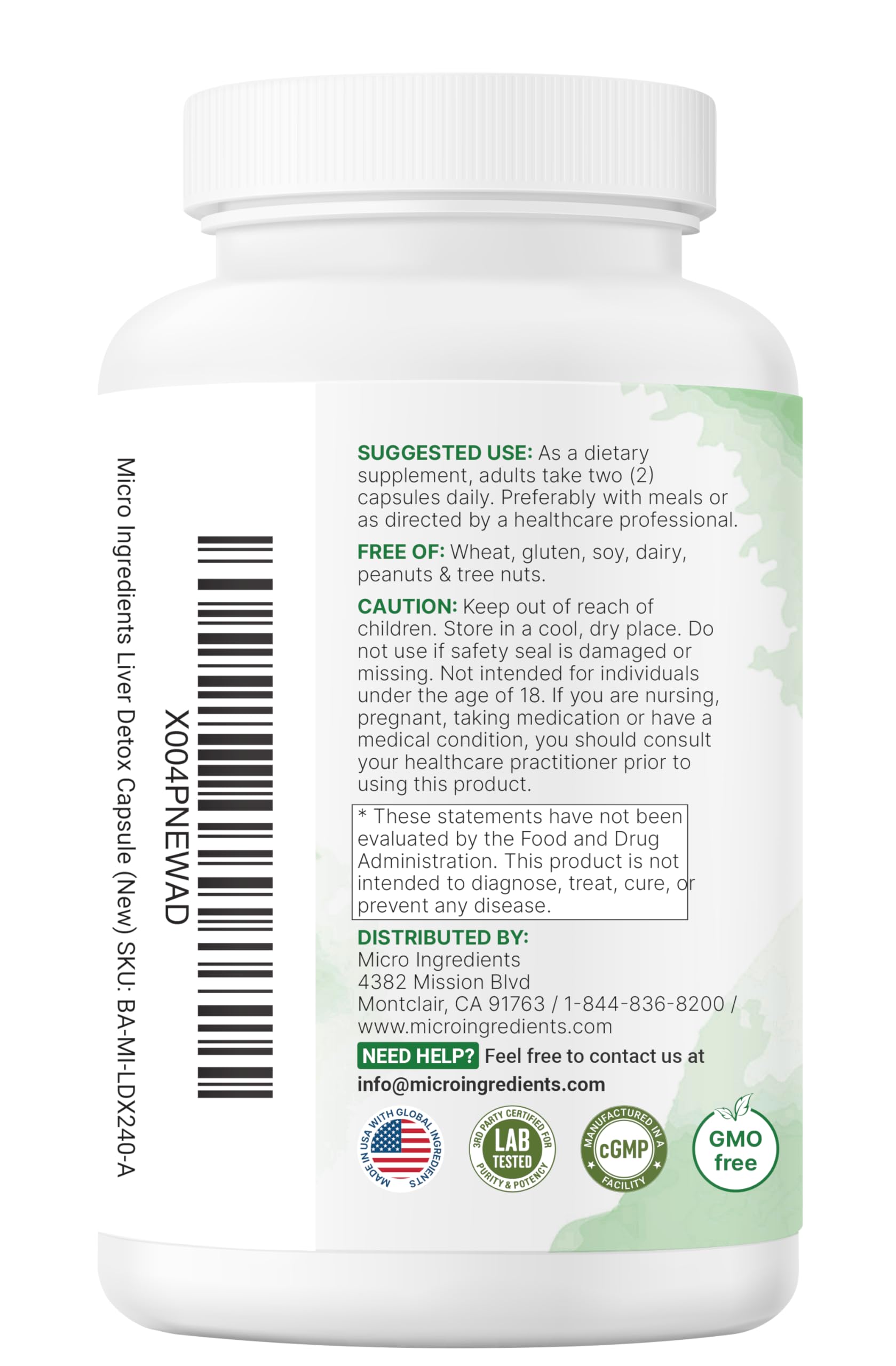 Visual collage of milk thistle and artichoke with Liver Advanced+ bottle