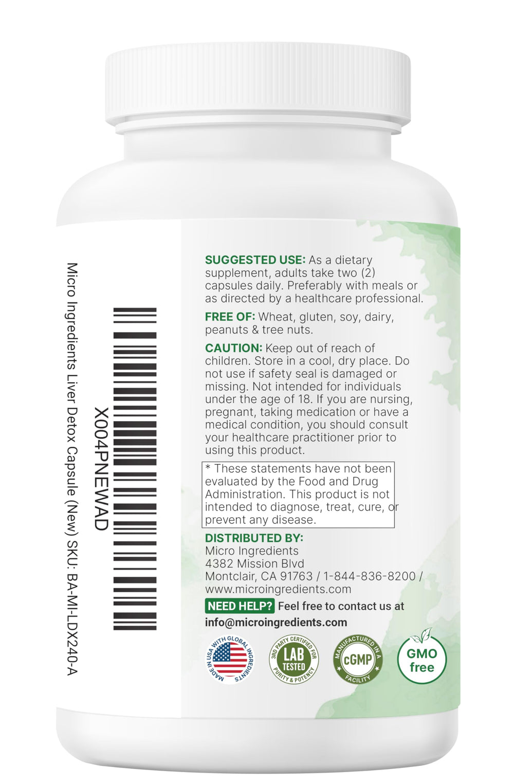 Visual collage of milk thistle and artichoke with Liver Advanced+ bottle