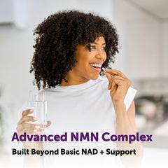 Micro Ingredients NMN Complex vegetarian capsules - vegan-friendly daily supplement.