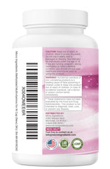 Micro Ingredients nutrition facts panel highlighting methylated B vitamins for uptake