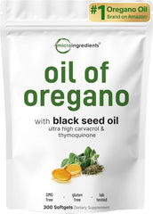 Micro Ingredients Oil of Oregano Softgels bottle for daily wellness support.