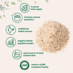 Micro Ingredients Psyllium Husks in smoothie for convenient fiber boost