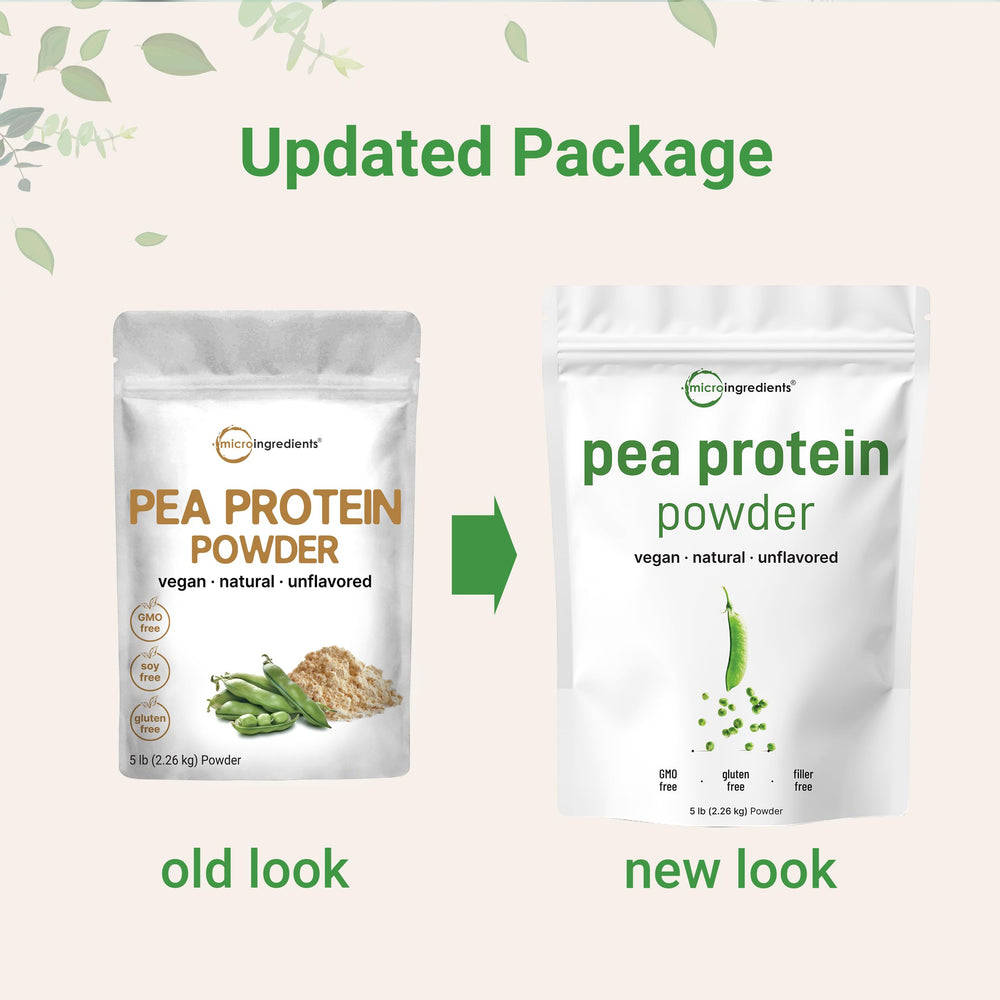 Micro Ingredients unflavored vegan protein powder—mixes easily into shakes, bars, yogurts