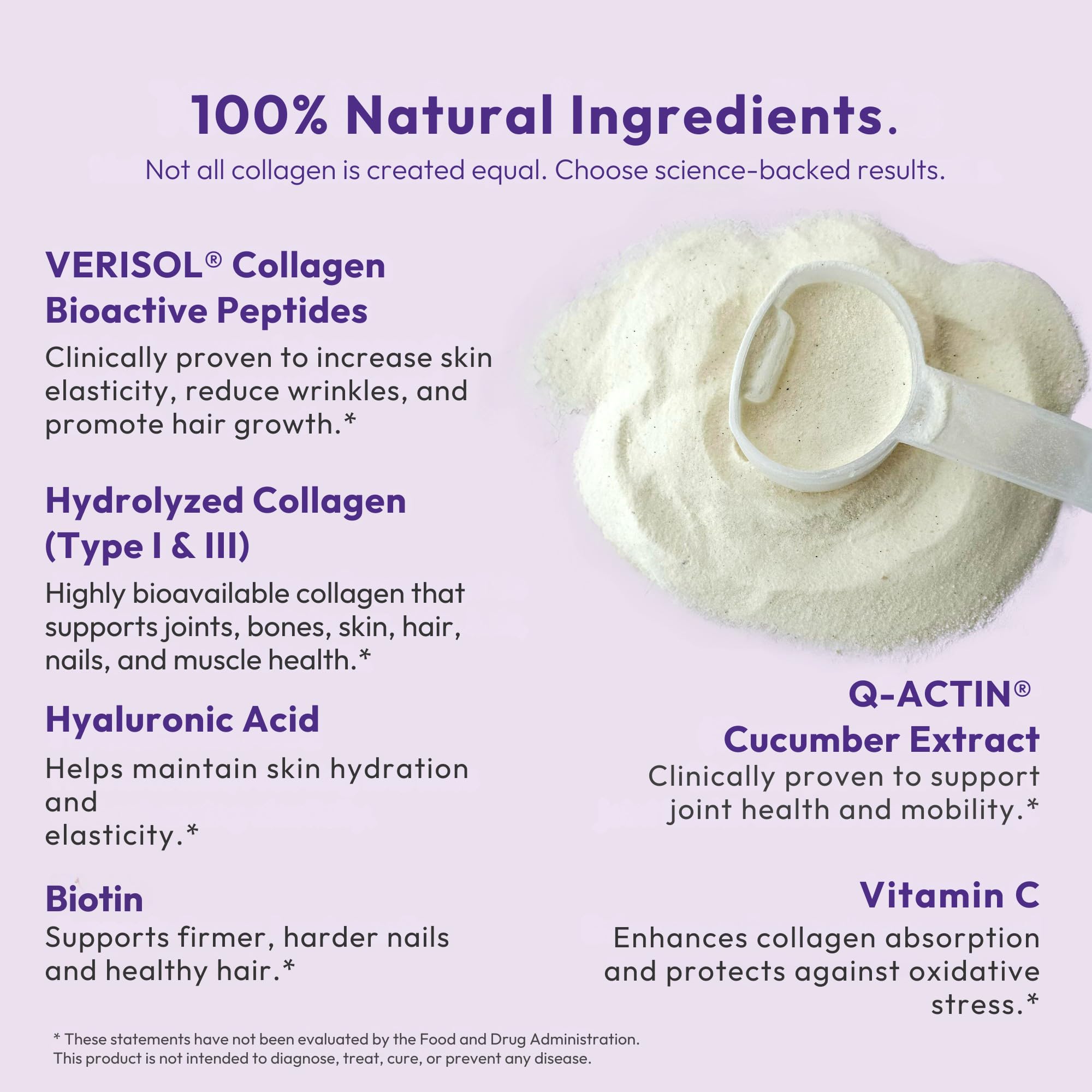 Hyaluronic acid boost in VERISOL supports hydration in the blend