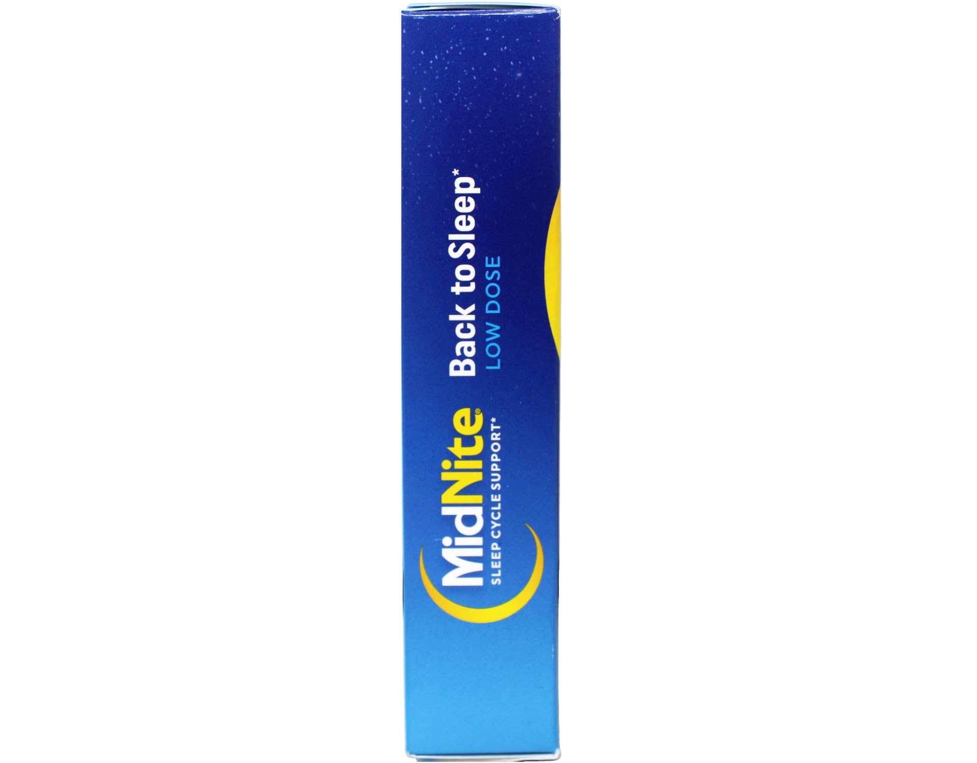 MidNite Sleep Cycle Support label details, easy-to-read ingredient list.