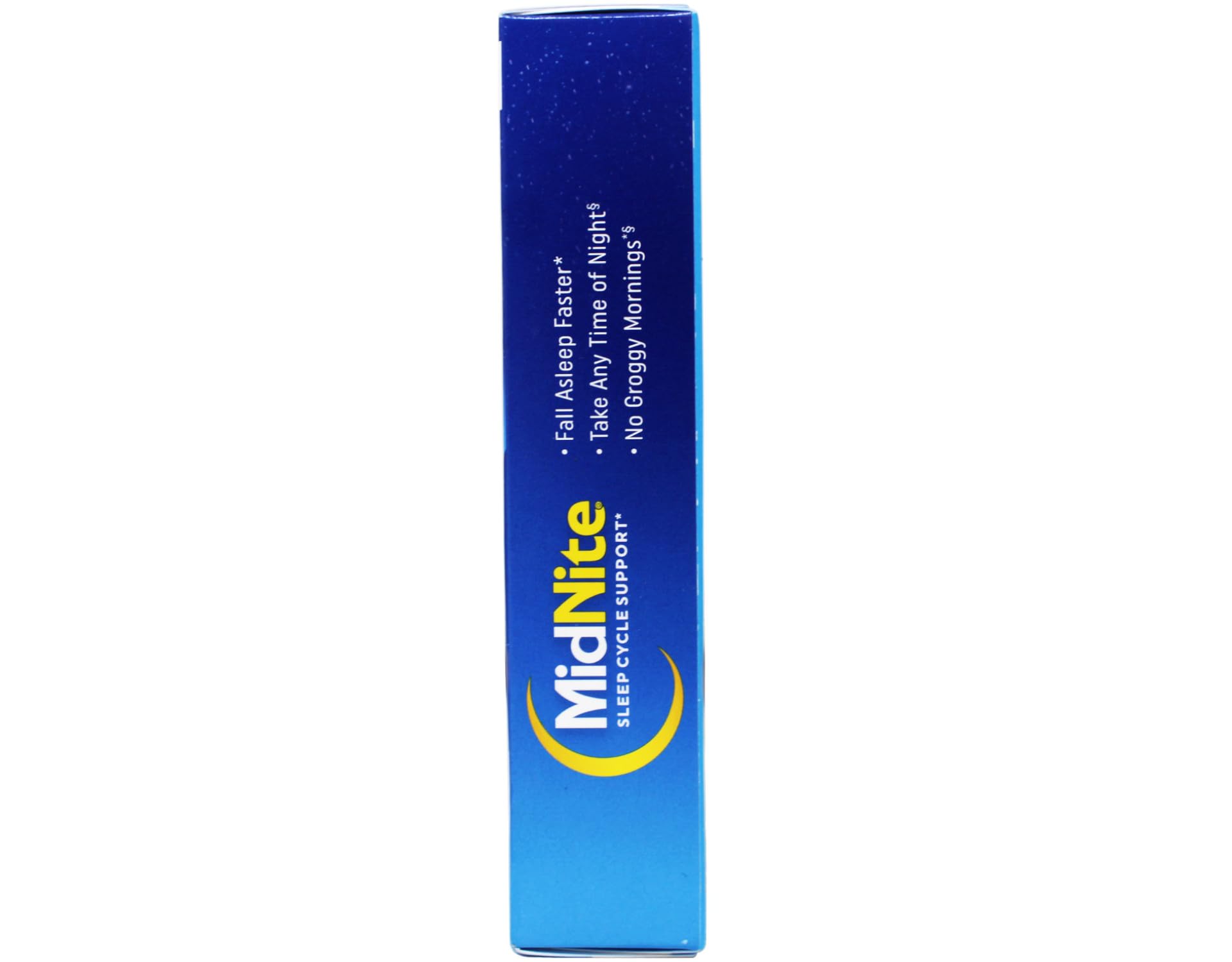 MidNite Sleep Cycle Support nightstand usage for easier overnight rest.