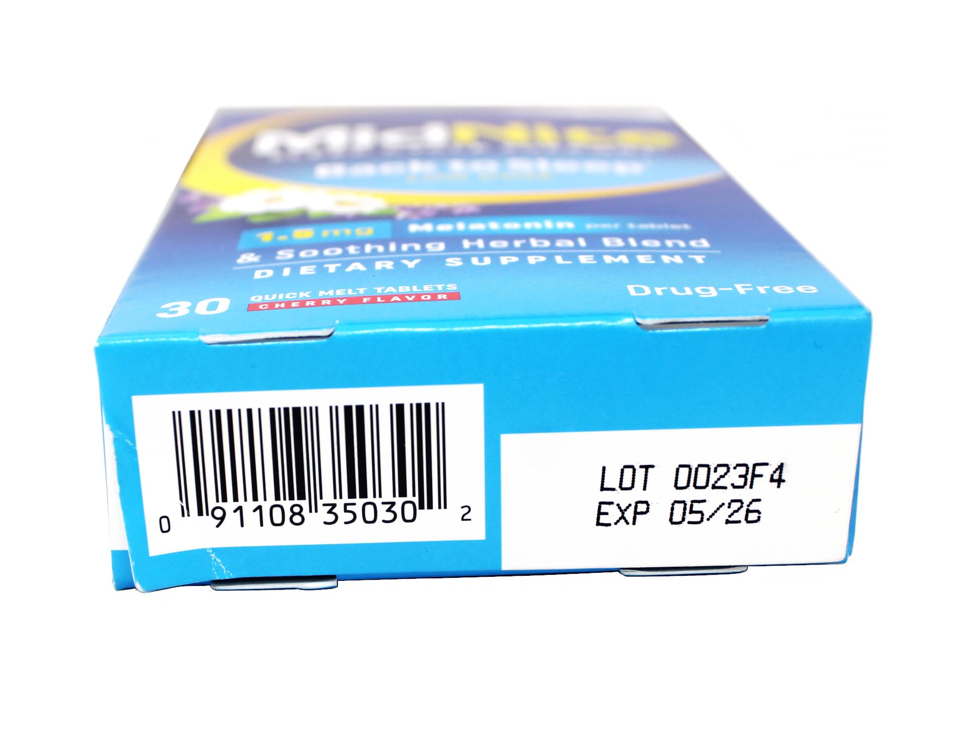 MidNite Sleep Cycle Support pack of four, convenient nightly sleep aid.