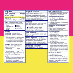 Midol Complete cramps relief detail on capsule