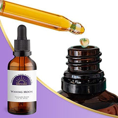 Midwife Made Naturals Waning Moon product-packaging — compact 2 fl oz bottle for home use.