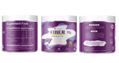 Migcopat allergen-free gummies box showcases accessible fiber and probiotics.