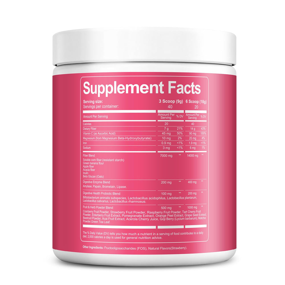 Migcopat strawberry-flavored powder for convenient daily use