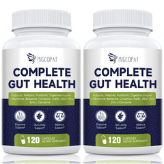 Migcopat Probiotics 80B CFU capsules for daily digestive comfort.