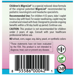 US-manufactured MigreLief facilities ensure consistent quality and safety.