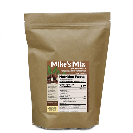 Mike's Mix Tapioca Maltodextrin powder for quick-energy carbs during workouts