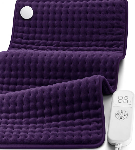 MIKRALE heating pad for back and shoulders delivers targeted warmth for daily relief.
