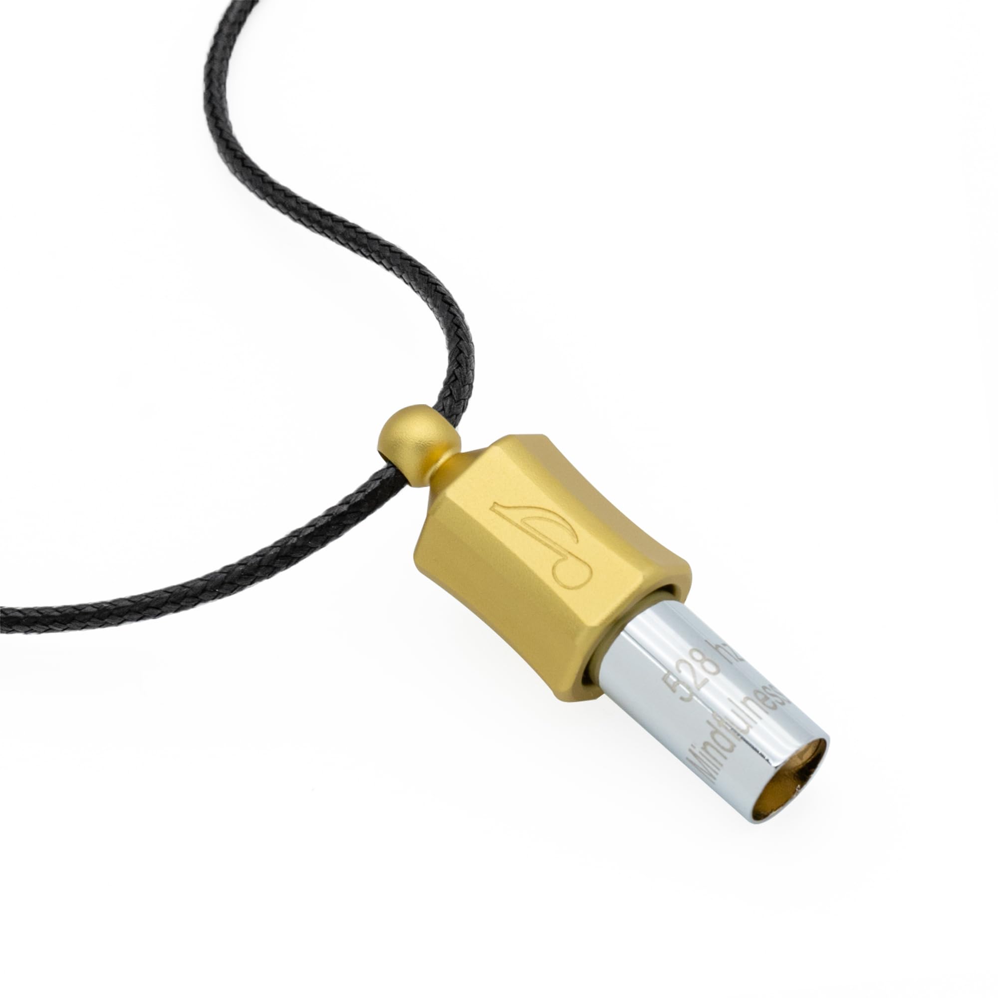 MIKUHOT 528Hz breathing necklace closeup illustrating calming meditation use