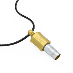 MIKUHOT 528Hz breathing necklace closeup illustrating calming meditation use