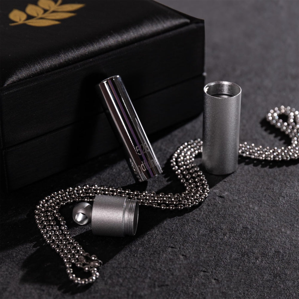 MIKUHOT relaxing mindfulness scene with necklace for daily calm.