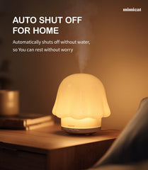 mimicat diffuser with glass top adds elegant touch to bedroom