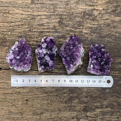 MIMOSA Amethyst clusters gift-ready set enhances thoughtful gifting.