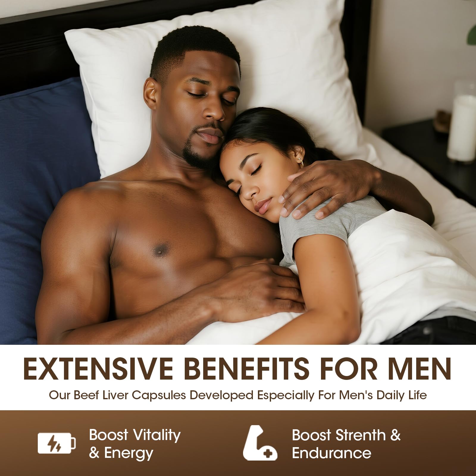 Minch beef liver capsules designed to support energy and immunity.