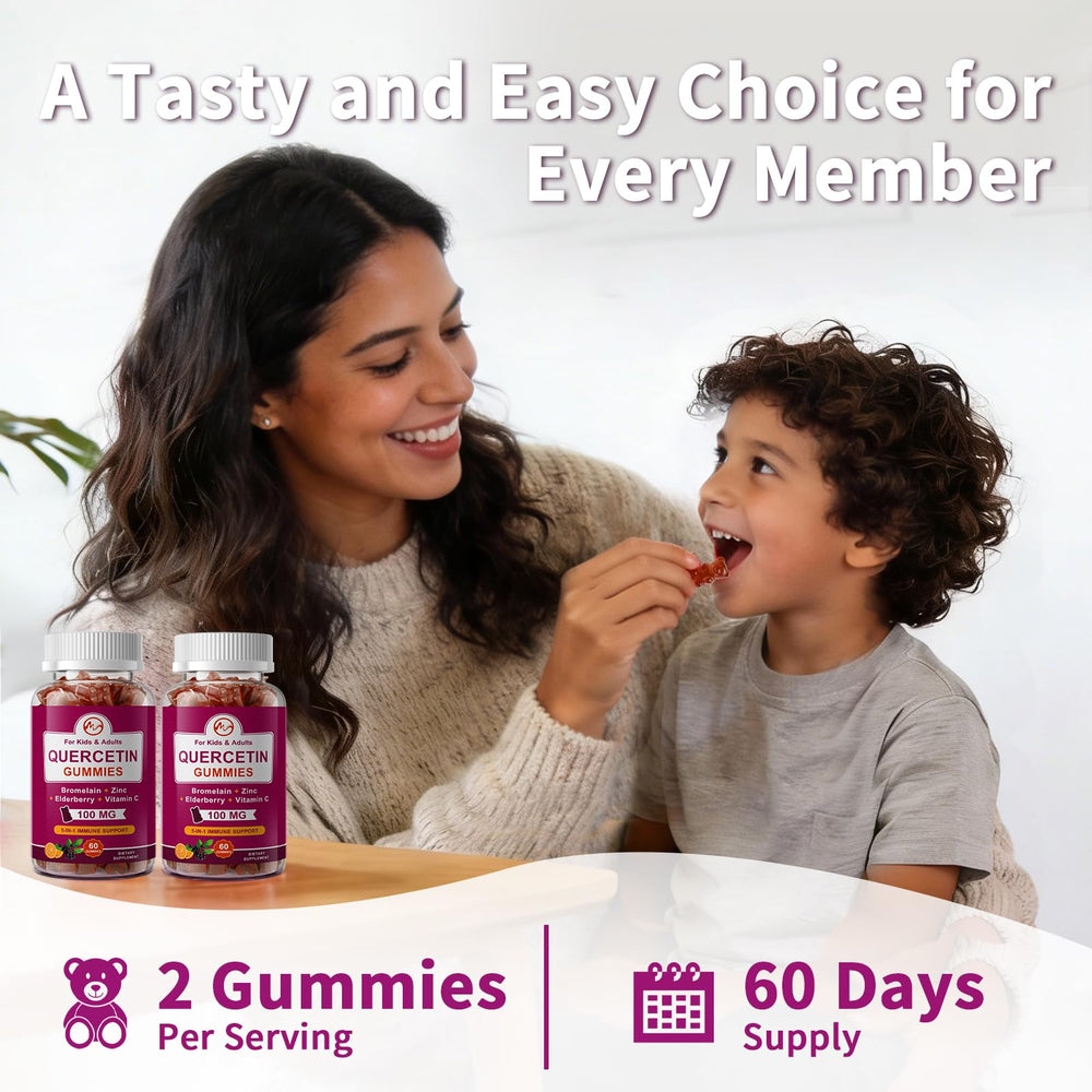 Minch Quercetin Gummies daily-use setup ready for on-the-go.