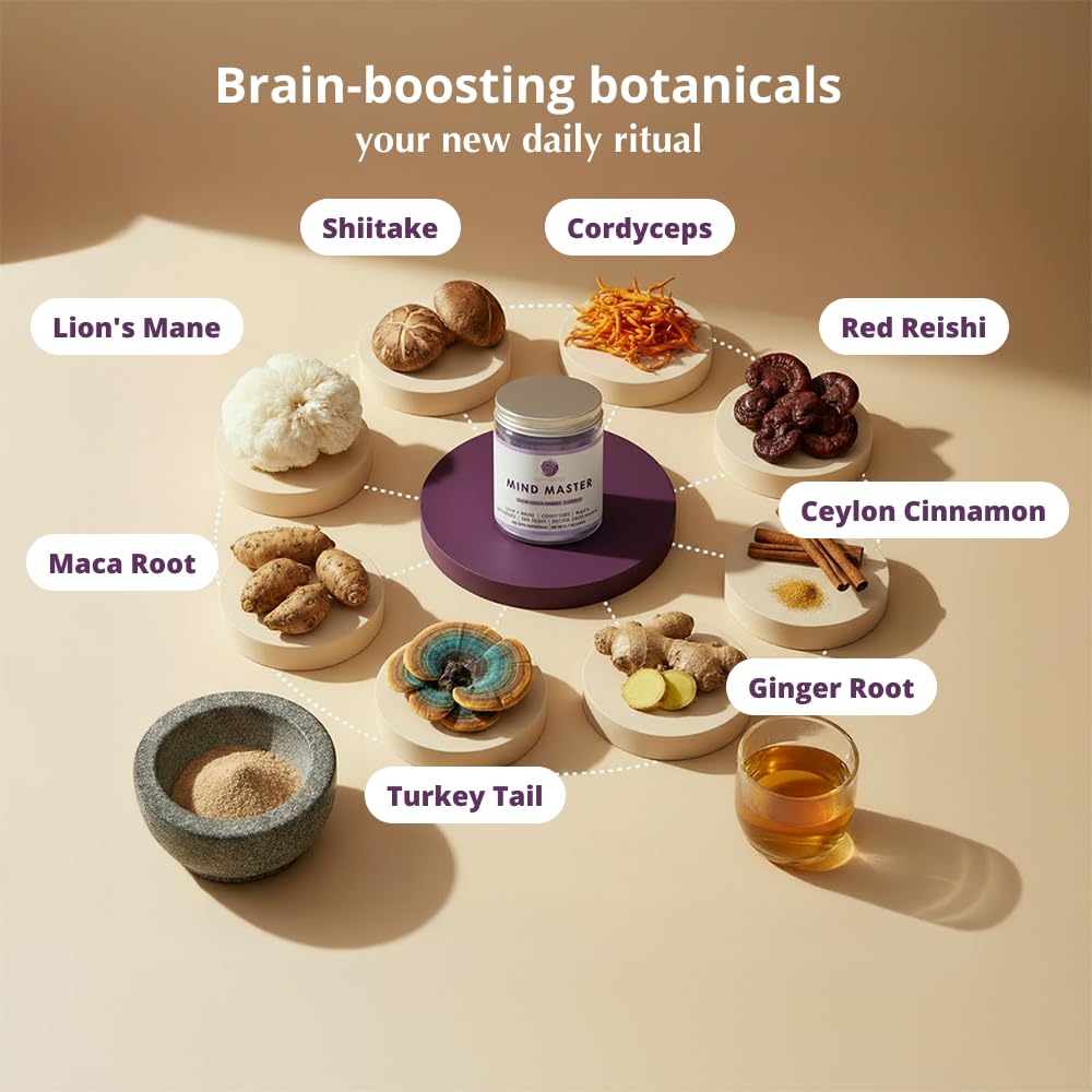 Mind Master scoop on kitchen counter for a comforting daily ritual.