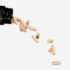 MINDHONEY DOSE close-up of dosed capsules demonstrating serving size.