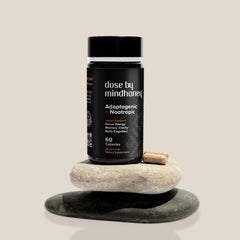 MINDHONEY DOSE packaging on shelf ready for mindful focus.