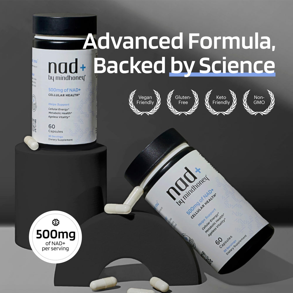 Two capsules in the morning support focus and sustained energy.