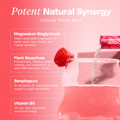 Mineral Moon bottle with dosage instructions for daily rhythm