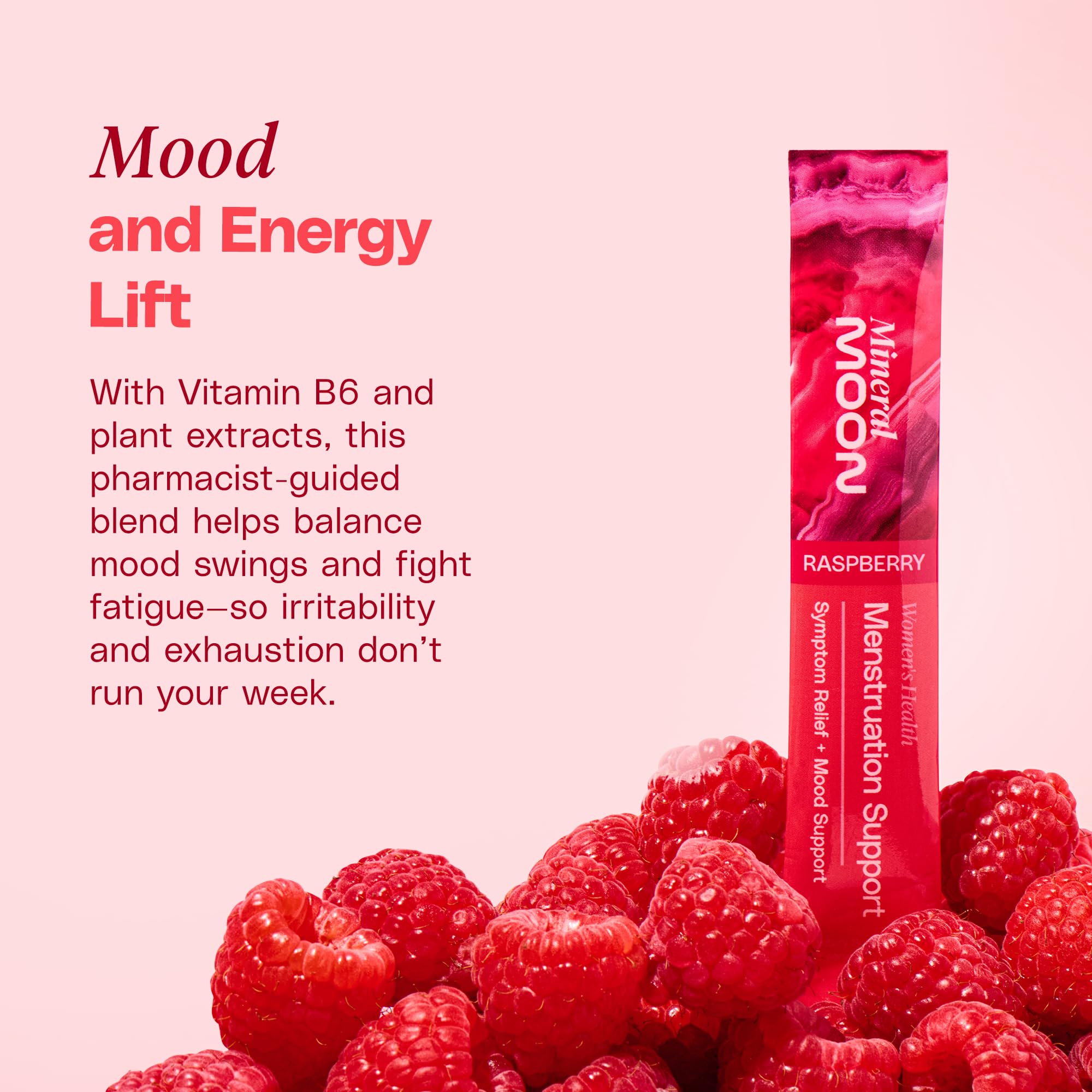 Mineral Moon clean-label packaging highlights purity and third-party testing