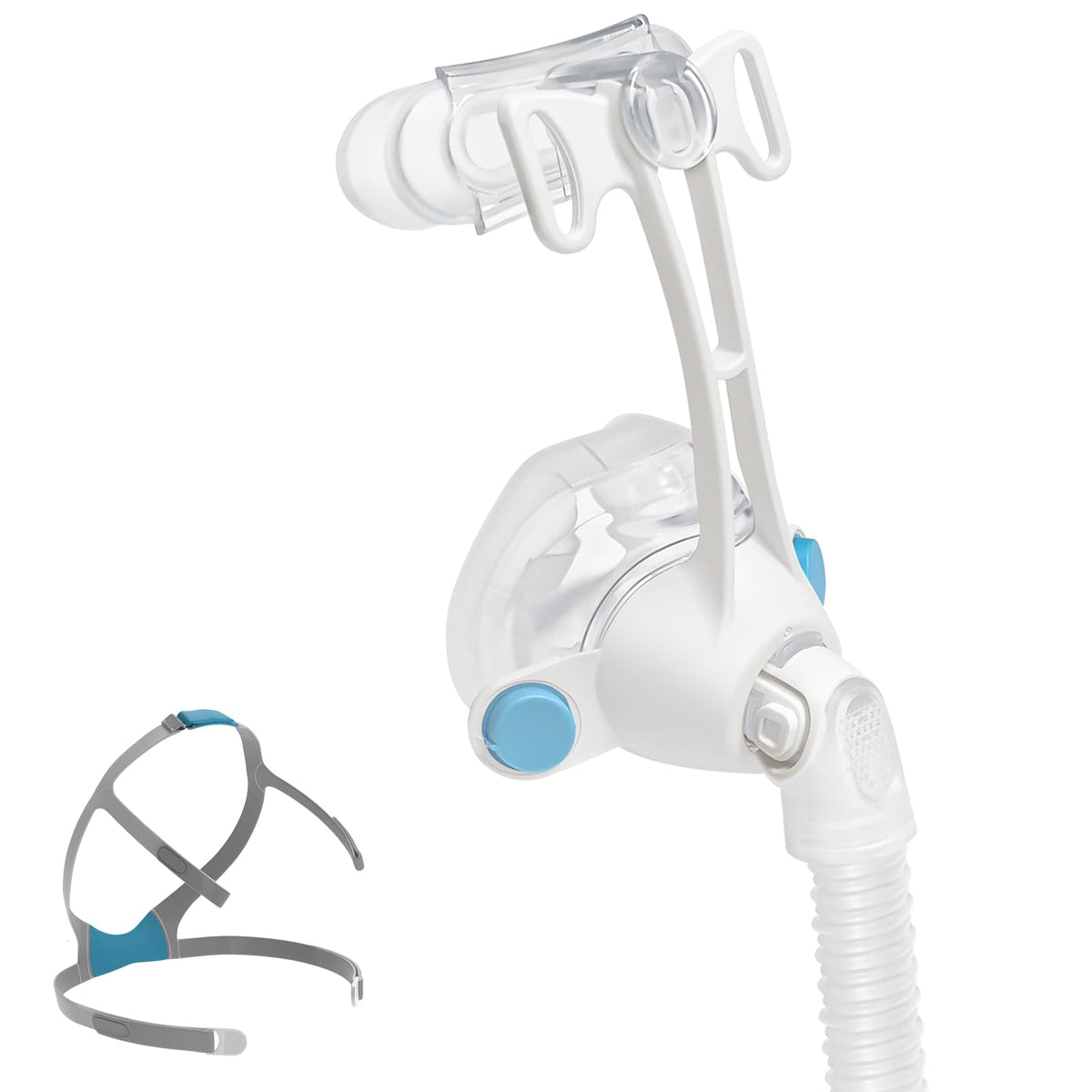 MiNiClean AirFit N40 nasal cushion provides stable seal for restful sleep