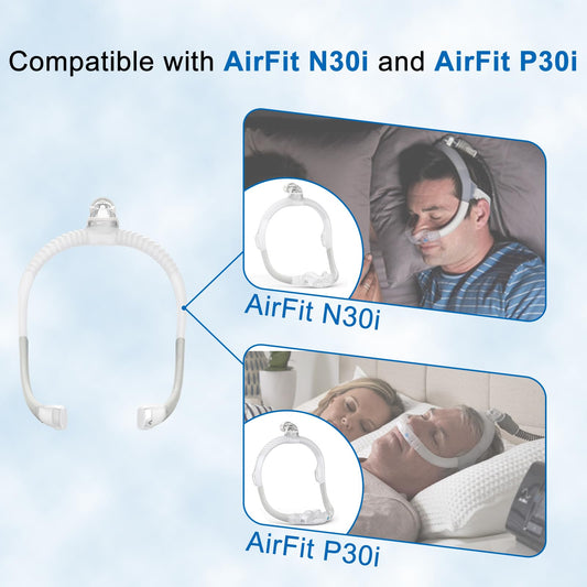 MiNiClean AirFit P30i/N30i compatibility shown for seamless mask pairing